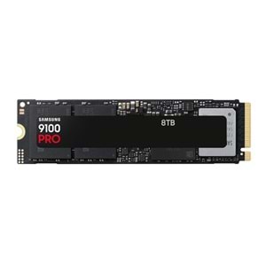 Samsung 8TB 9100 PRO GEN5 NVMe M.2 SSD MZ-VAP8T0BW (Okuma Hızı 14800MB / Yazma Hızı 13400MB)