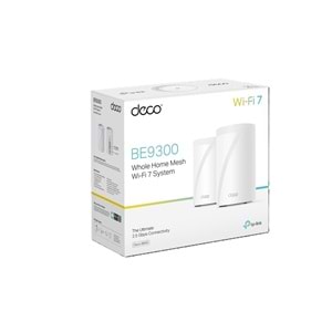 DECO BE65 2Li Wi-Fi 6 BE9300 Tüm Evi Kapsayan Mesh Wifi Sistemi
