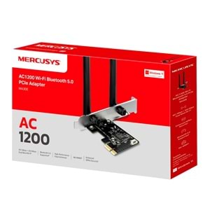 Mercusys MA30E Ac1200 Dual-band Wi-fi Bluetooth Pcı Express Adapter