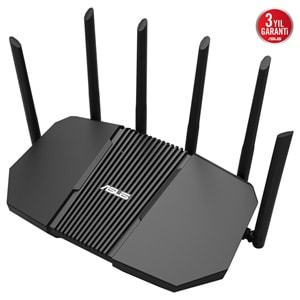 Asus RT-BE90U BE9400 Tri-Band Wi-Fi 7 4x2.5G AiMesh Genişletilebilir VPN Router