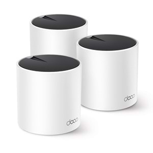 Deco X55 3lü Wi-Fi 6 AX3000 Tüm Evi Kapsayan Mesh WiFi Sistemi