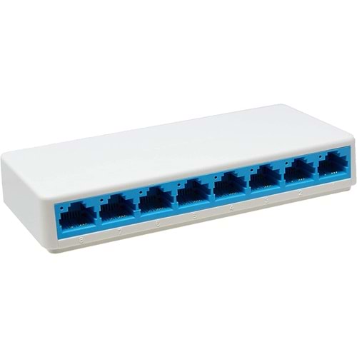 Mercusys MS108 8-Port 10/100Mbps Tak Ve Kullan Switch
