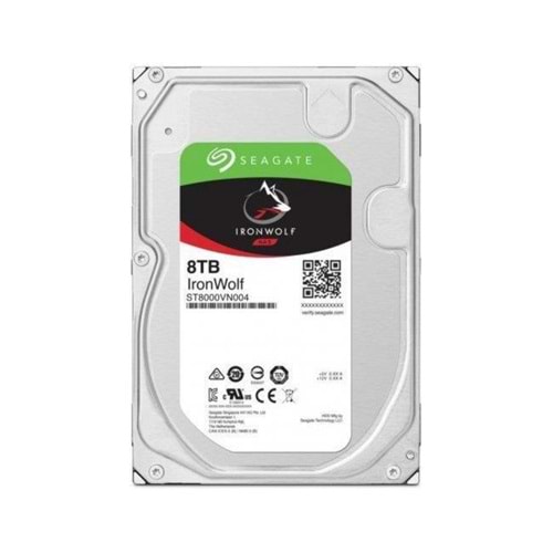 Seagate IronWolf 8 TB 7200 Rpm 256MB Nas Disk ST8000VN004