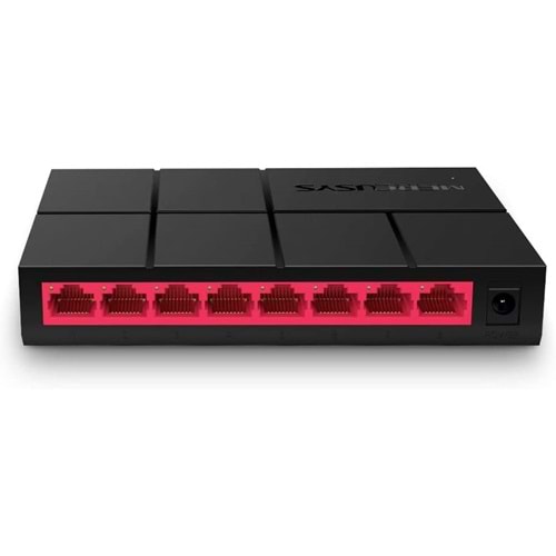 Mercusys MS108G 8-Port 10/100/1000 Mbps Masaüstü Switch