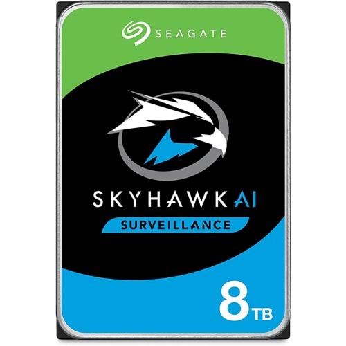 Seagate SkyHawk 8 TB 7200 256MB Güvenlik Diski ST8000VE001