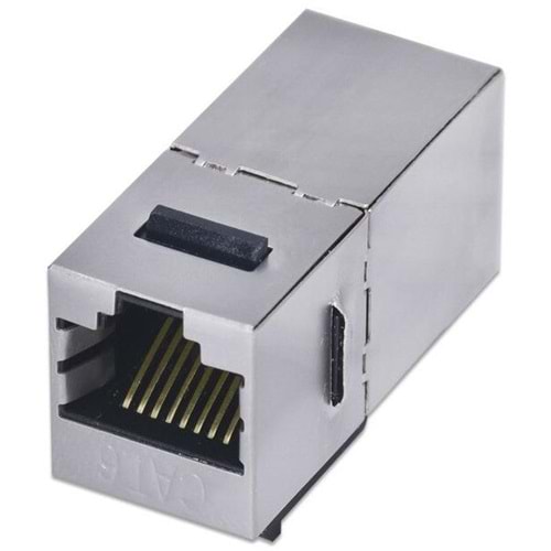 Cat6 Jack İnternet Kablo Birleştirici Rj45 Metal Dişi Dişi Ekleme Aparatı