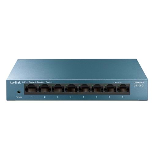TP-Link LS108G 8-Port 10/100/1000 Mbps Gigabit Ethernet Switch, 8 Bağlantı Noktası