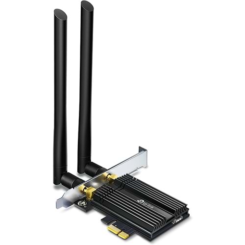 TP-Link Archer TX50E AX3000 Mbps Wi-Fi 6 Bluetooth 5.0 PCIe Adaptör
