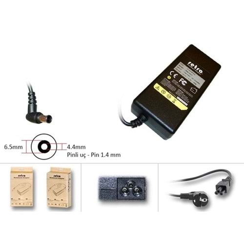 Sony 19.5V 4.7A 90W VGP-AC19V42 Notebook Adaptör