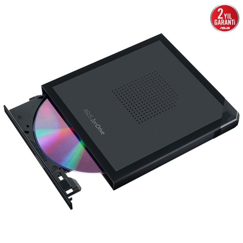 Asus SDRW-08V1M-U Type-C Destekli Harici İnce DVD Yazıcı (Siyah)