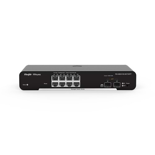 Ruijie Reyee RG-NBS3100-8GT2SFP 8 Port 10/100/1000 Mbps Gigabit Switch