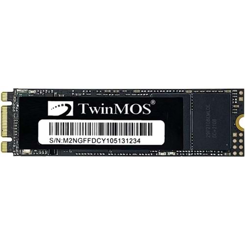 Twinmos 256 GB 580/550 MB/S M.2 2280 SATA 3 SSD NGFFEGBM2280
