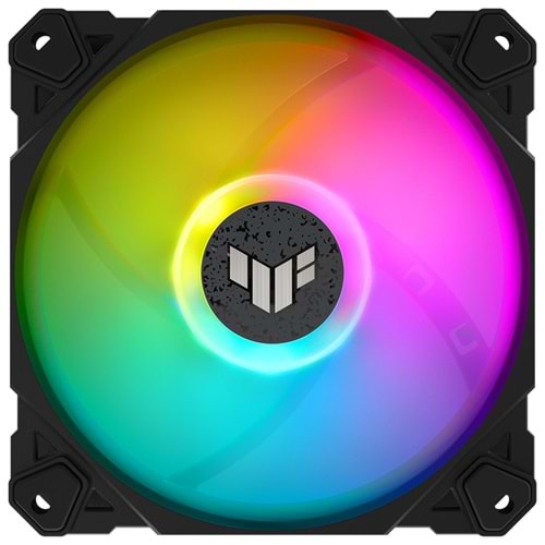 Asus TUF GAMING TF120 ARGB Soğutucu Kasa Radyatör Fanı Siyah Adreslenebilir ARGB120M Siyah