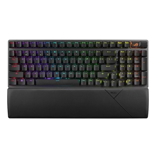 Asus ROG STRIX SCOPE II 96 NX Snow Switch RGB Kablosuz Türkçe Mekanik Siyah Gaming Klavye