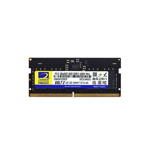 Twinmos Voltx 8 GB DDR5 4800 MHz CL40 Ram TMD58GB4800S40