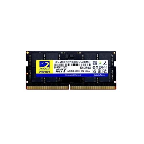 Twinmos Voltx 32 GB DDR5 5600 MHz CL46 Ram TMD532GB5600S46