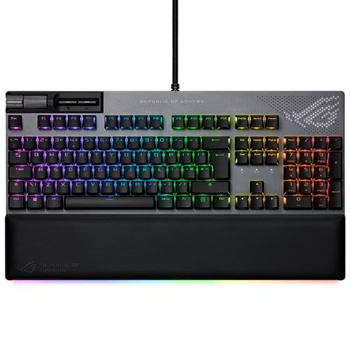Asus ROG STRIX FLARE II Animate Red Switch Mekanik Gaming Klavye