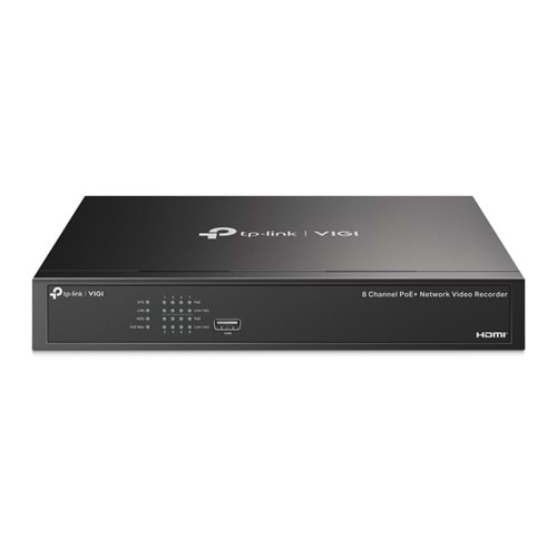 VIGI NVR1008H-8MP 8 Kanal ONVIF NVR Kayıt Cihazı H.265+4K PoE 113W