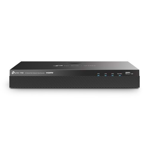 VIGI NVR2016H-16P 16 Kanal ONVIF NVR Kayıt Cihazı H.265+4K PoE 90W