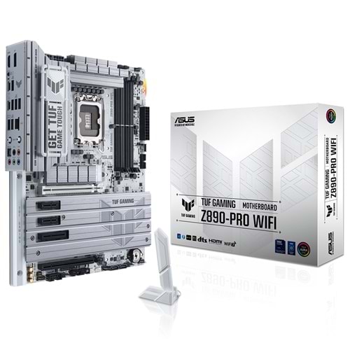 Asus TUF GAMING Z890-PRO Wi-Fi 8600 MHz (OC) DDR5 Soket 1851 ATX Anakart