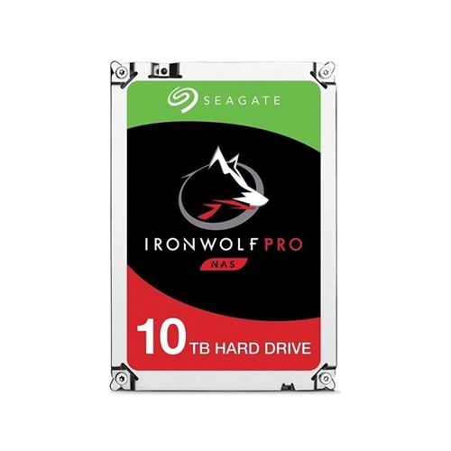 Seagate IronWolf Pro 10 TB 7200 Rpm 256MB Nas Disk ST10000NT001