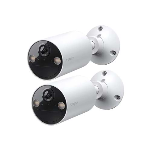 Tapo C410 (2-pack) 2K Akıllı Kablosuz Bataryalı Dış Mekan Güvenlik Kamerası
