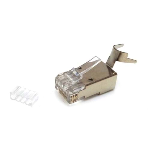 Beek BC-MP6A CAT6A RJ45 8P8C AWG22-23 Kılavuzlu Konnektör (100 lü Paket)