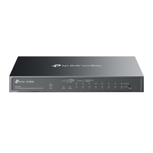 Omada ES210GMP 10-Port Easy Manag Switch 8-Port PoE+