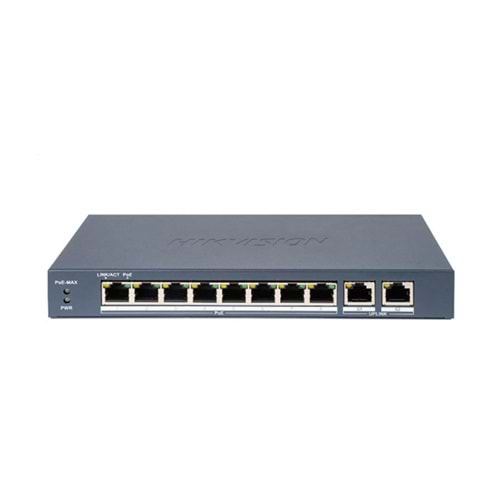 Hikvision DS-3E310P-E/M(B) 8 Port PoE 60W 10/100Mbps Uplink Switch