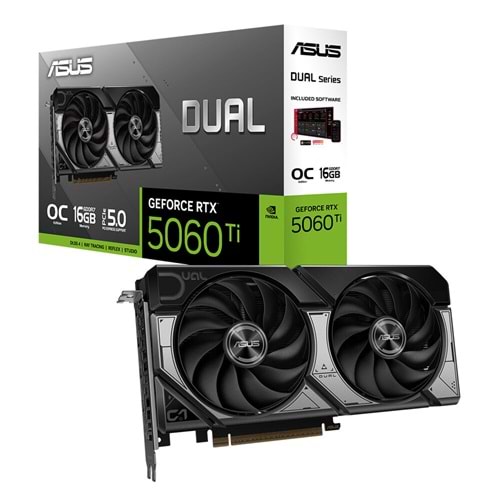 Asus DUAL-RTX5060TI-O16G 128 Bit GDDR7 16 GB Ekran Kartı
