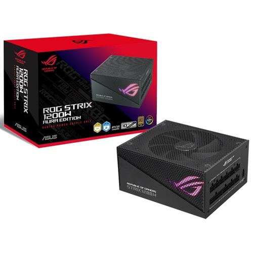 Asus ROG STRIX 1200G AURA 80+ Gold 1200W Modüler ATX 3.0 PCI-e 5.0 Güç Kaynağı