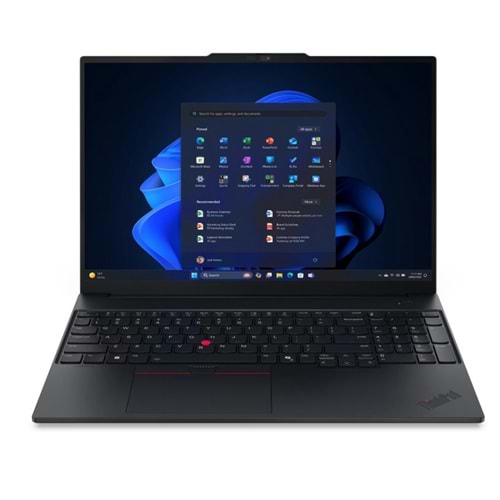 Lenovo ThinkPad E16 21SR0076TX Ultra 7 265U 16GB 512GB SSD Intel Arc 16 WUXGA Dos Dizüstü Bilgisayar
