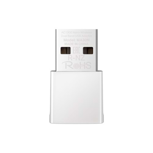 Mercusys MA30N AC1300 Nano Dual Band Wi-Fi USB Adaptör