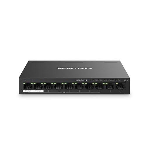 Mercusys MS110P 10 Port Desktop Switch