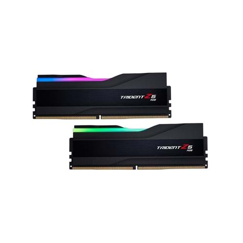 GSKILL 64GB (2x32GB) Trident Z5 RGB Siyah DDR5 6000MHz CL36 1.35V Dual Kit Ram