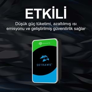 Seagate SkyHawk 1 TB 5900 Rpm 64MB Güvenlik Diski ST1000VX005