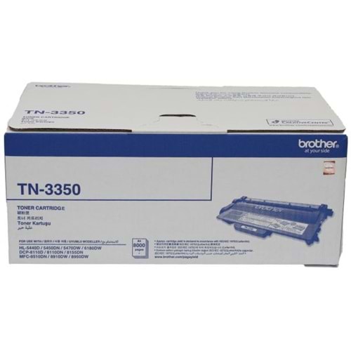 Brother TN-3350 8000 Sayfa Orjinal Siyah Toner HL-5440, 5450, 6180
