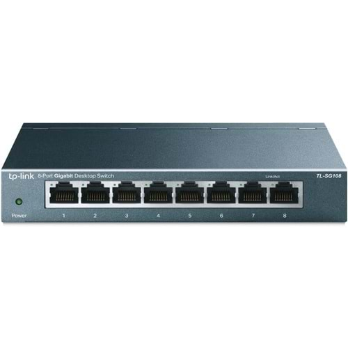 TP-Link TL-SG108 8 Port 10/100/1000 Qos Destekli Switch