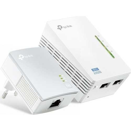 TP-Link TL-WPA4220 KIT 300Mbps 300m 2 Port Powerline Adaptör Kit