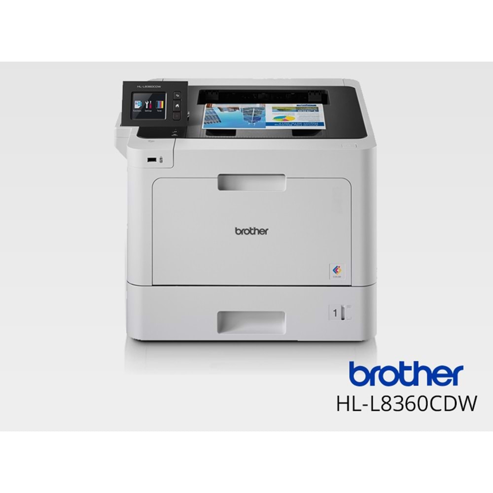 Brother HL-L8360CDW Renkli Lazer Yazıcı Wi-Fi