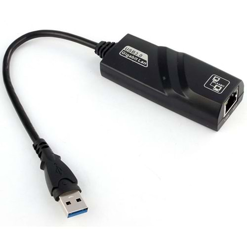 Usb 3.0 To Ethernet Çevirici Dönüştürücü Adaptör (Gigabit destekli)