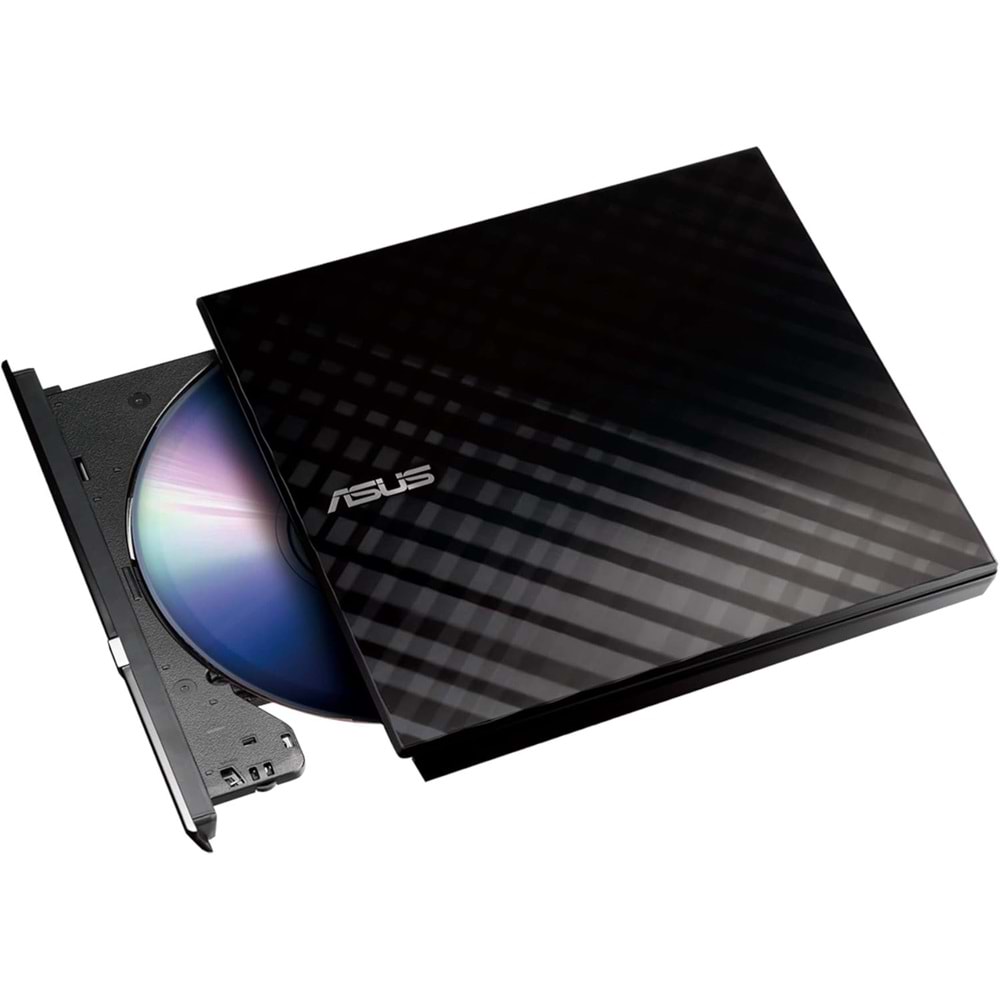 Asus 8x SDRW-08D2S-U USB 2.0 Slim Harici DVD Yazıcı Siyah