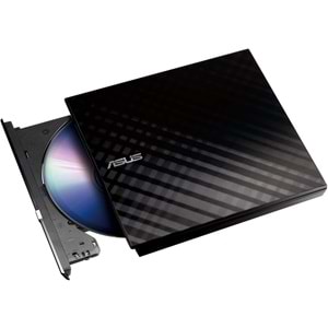 Asus 8x SDRW-08D2S-U USB 2.0 Slim Harici DVD Yazıcı Siyah