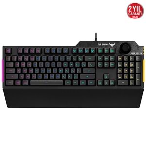 ASUS RA04 TUF Gaming K1 Mekanik Hisli Türkçe RGB Gaming Klavye