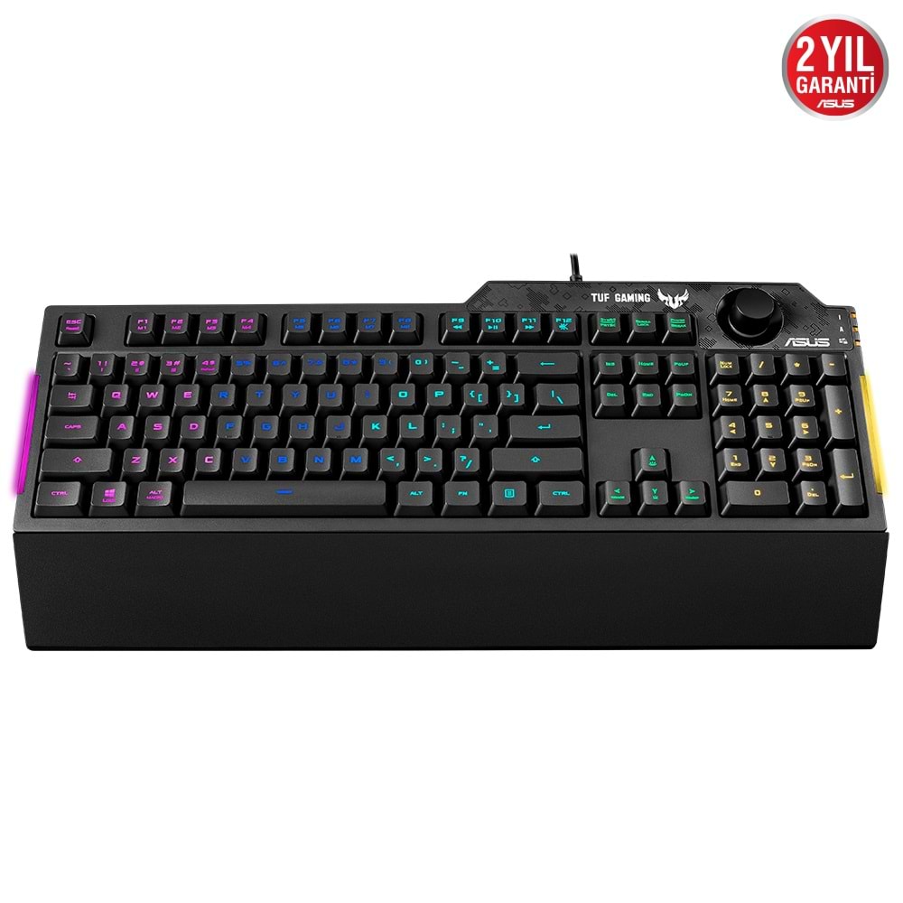 ASUS RA04 TUF Gaming K1 Mekanik Hisli Türkçe RGB Gaming Klavye