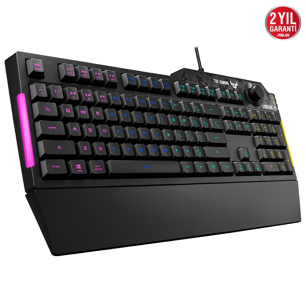 ASUS RA04 TUF Gaming K1 Mekanik Hisli Türkçe RGB Gaming Klavye