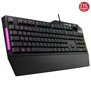 ASUS RA04 TUF Gaming K1 Mekanik Hisli Türkçe RGB Gaming Klavye