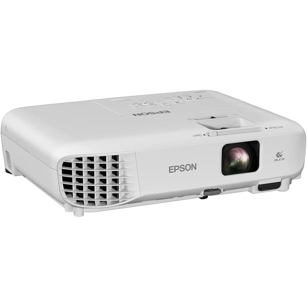 Epson EB-W06 V11H973040 3700 Lümen 1280x800 16000 Kontrast WXGA 3LCD Beyaz Projeksiyon Cihazı