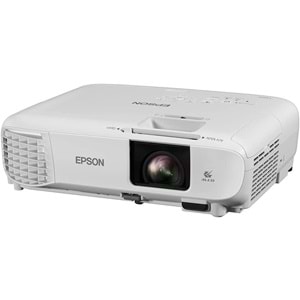 Epson EB-FH06 3LCD projektör (Full HD 1.920 x 1.080p, 3.500 lümen beyaz ve renk parlaklığı, kontrast oranı 16.000:1, isteğe bağlı Wi-Fi, HDMI)