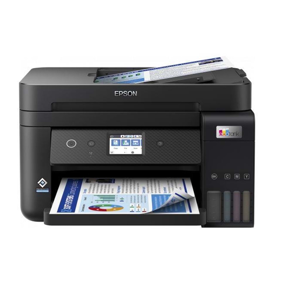 Epson EcoTank L6290 Wi-Fi Tarayıcı, Fotokopi, Faks Renkli Çok Fonksiyonlu Tanklı Yazıcı